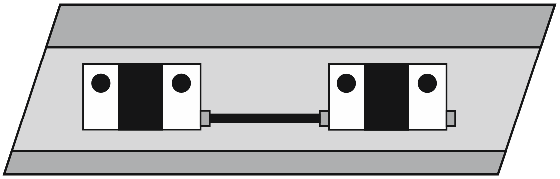 Sensor Mounted on Rail, side